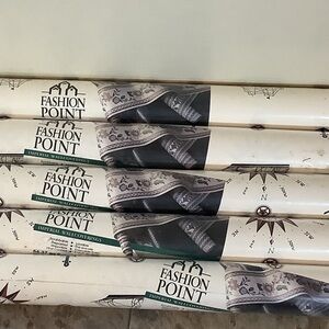 Vintage Fashion Point Imperial Wall Coverings Wallpaper Nautical Ship Unopened